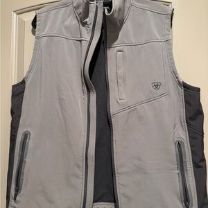 Ariat Black and Gray Vest